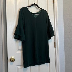 Gorgeous green color Dress NWOT